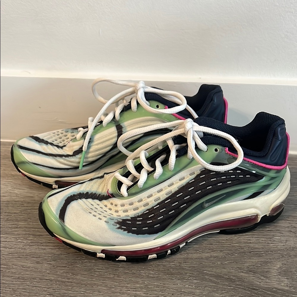 Nike Air Max Deluxe Sneakers - Enamel Green | Obsidian